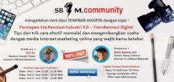 Pelatihan Internet Marketing Menuju Revolusi Industri 4.0